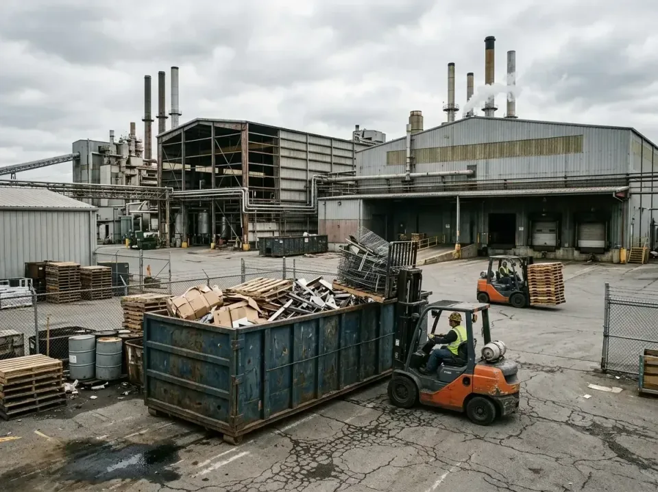 industrial-factory-scrap-conta-003 — frequently asked questions, Cheap Roll-off Dumpster Rentals in Omro, WI